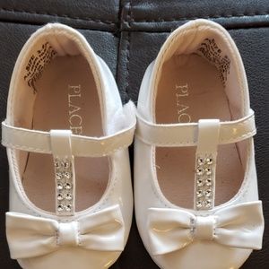 WHITE Baby Formal Dress Shoes